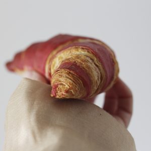 Croassant de frambuesa