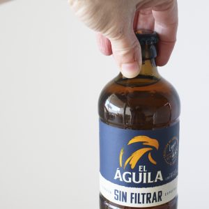 Cerveza Águila sin filtrar