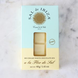 Mini tableta chocolate blanco Sal de Ibiza