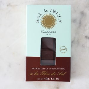 Mini tableta de chocolate con leche Sal de Ibiza