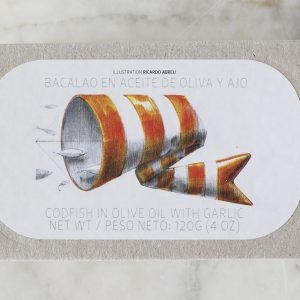 Bacalao en aceite y ajo José Gourmet